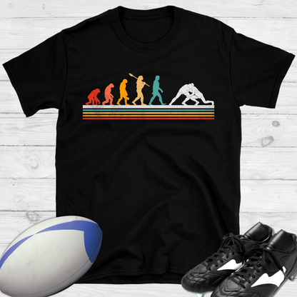 Evolution arrêt rugby T-shirt