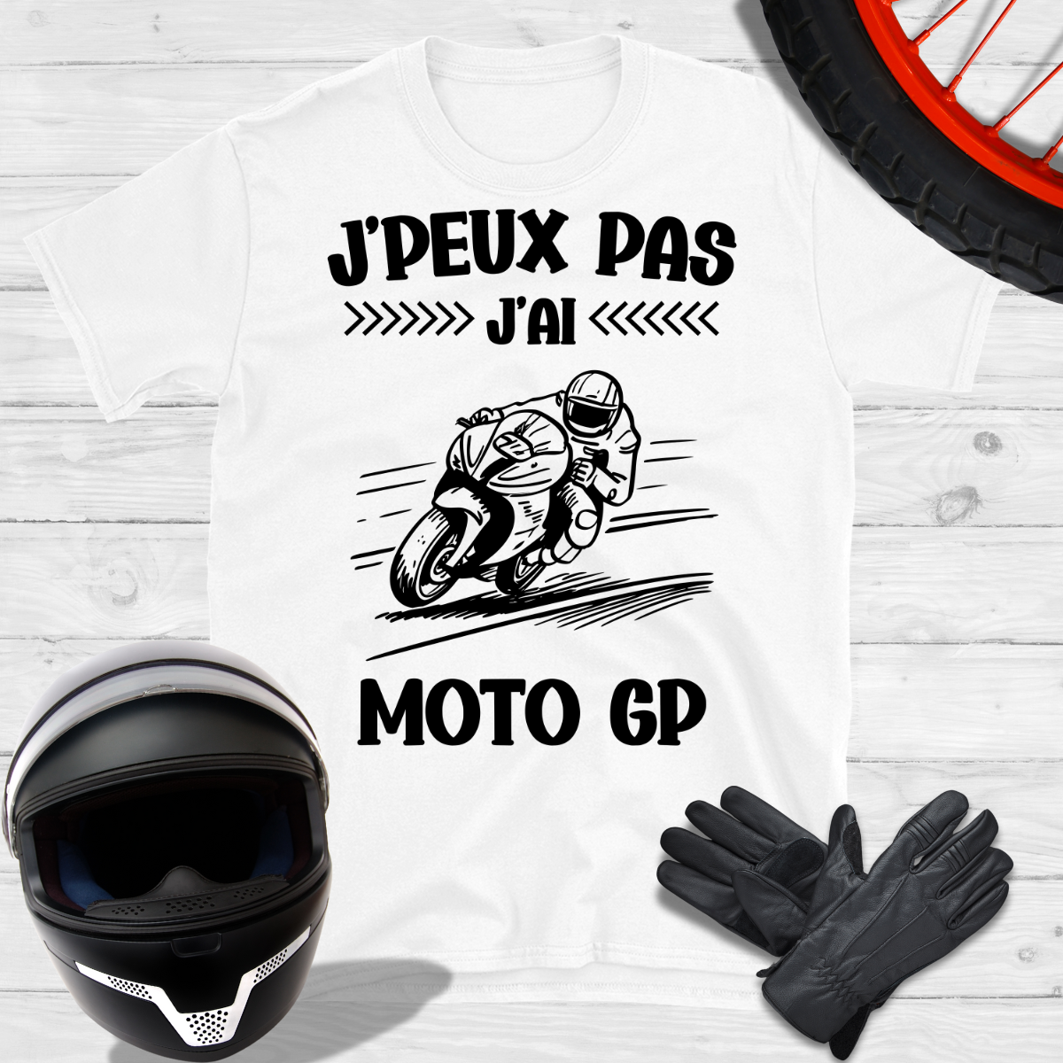 Je peux pas j'ai Moto GP T-shirt