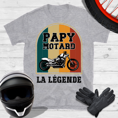 Papy motard la légende T-shirt