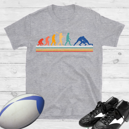 Evolution arrêt rugby T-shirt