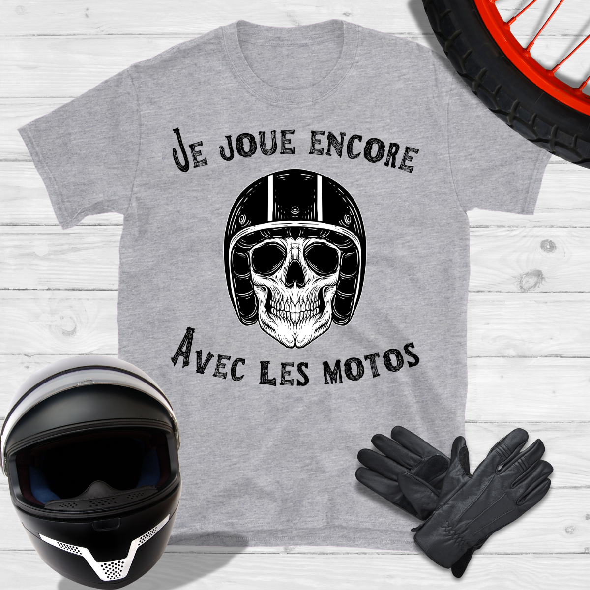 Je joue encore avec les motos T-shirt