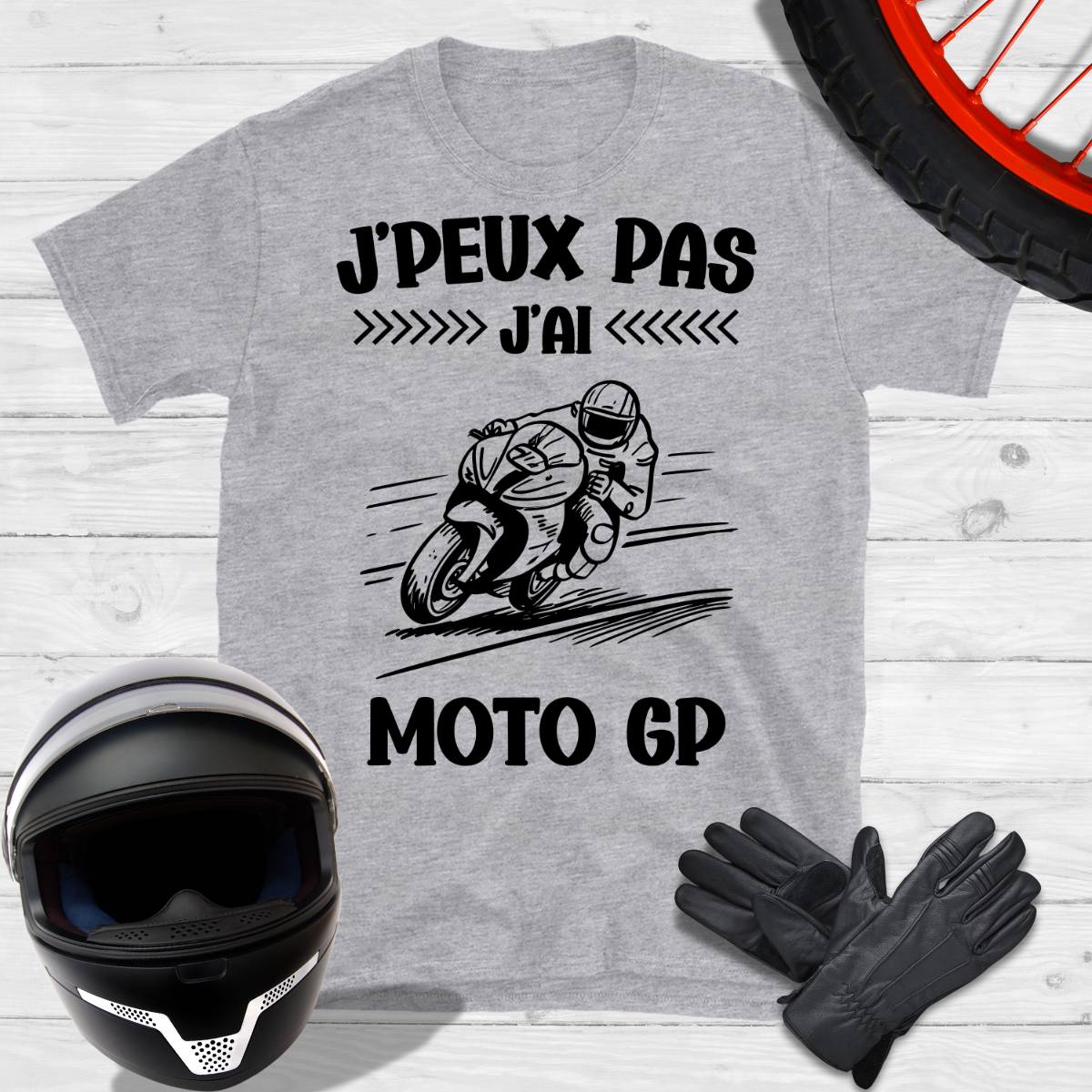 Je peux pas j'ai Moto GP T-shirt