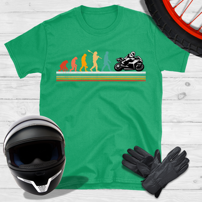 Moto Evolution Vintage Motard T-shirt